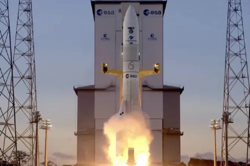 موشک آریان 6 یک ماهواره رصد زمین را پرتاب کرد