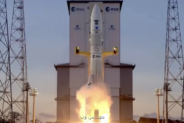 موشک آریان 6 یک ماهواره رصد زمین را پرتاب کرد